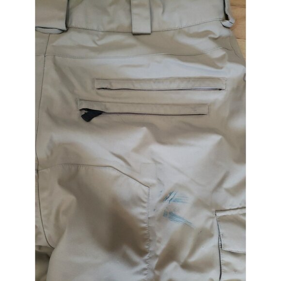 BURTON Pants Mens La Costa Nostra Ronin Ski Snowboard Tan Large - Picture 14 of 16
